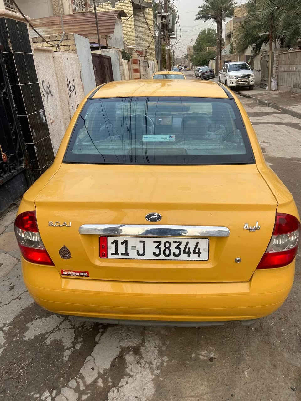 سلام عليكم
طيبة ٢٠١٥ بيها دوسات معدلة ومصبوغة فقط كير مكينة تايرات دوشمة كهربائيات كلها نضيفة ناقصها صدر وعنبار بريك مكاني بغداد الشعب *********** رايدها ب٤٠ وبيها مجال قليل
