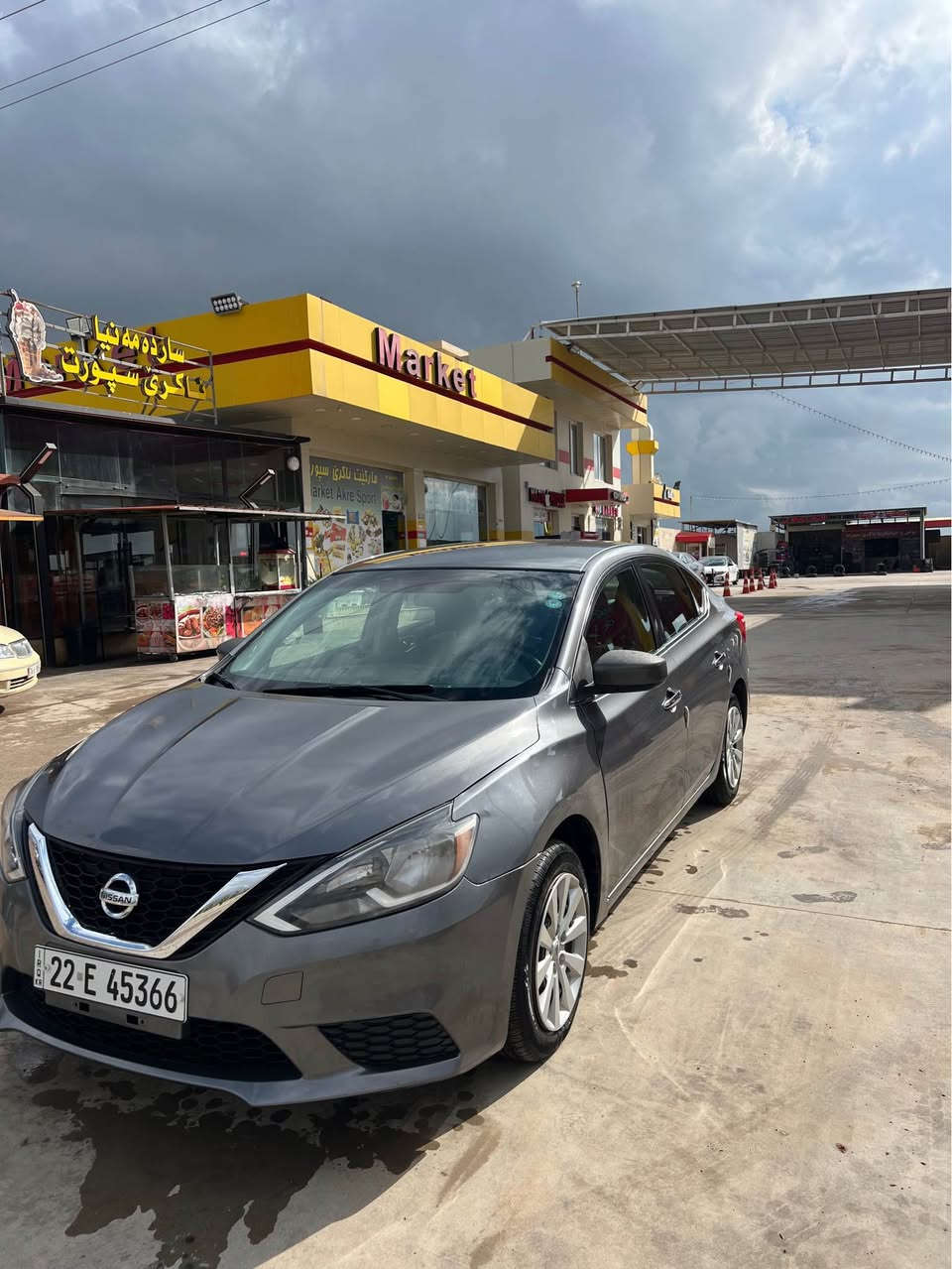 نيسان سينترا 2017 sv 
ره قم و سه نه وي نوئ 
ته نيا يئك پارجه بوياغه 
هه مو گياني به شه رته 
تحويل و وه كاله 
داخلي نيه 
150km رويشتوه 
شوين (ئاكرئ) ***********
سعر ، 106$ اكر, نينوى
