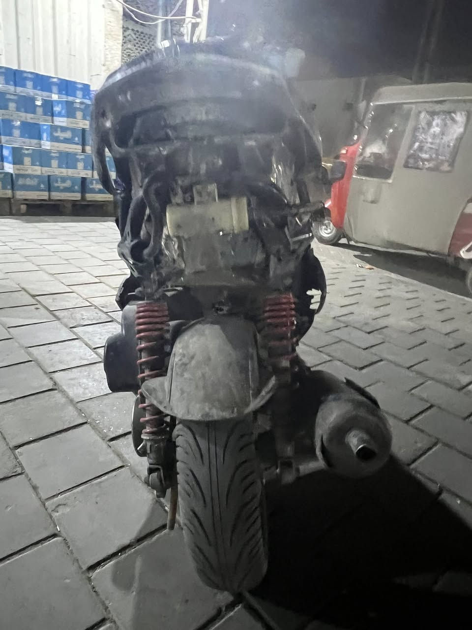 السلام عليكم دراجة سكنس نثية_140 كايمة بس تمشي ادك90 يرادلهة تجفيت وكفرات ابيع كوم حديد رايدهة 140 وبيهة مجال لطيبين عنواني مدينة الصدر متواجد خاص فقط


**إذا كنت صاحب هذا الإعلان وتريد حذفه لأي سبب، رجاءا أرسل رسالة إلى الدعم الفني**