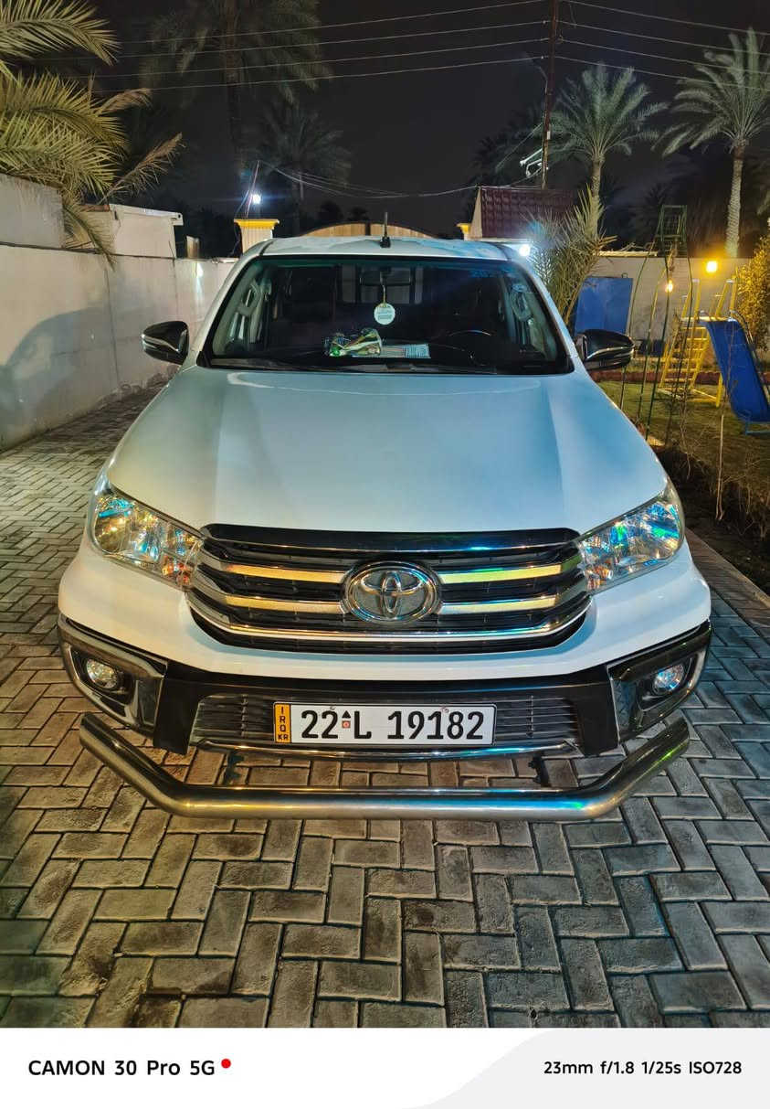 هايلوكس للبيع 🌟
موديل SAS 2020 فور ويل 
ماشية 160 الف
كير اوتوماتيك
كشنات تبريد
كامره خلفيه
رقم اربيل وبأسمي
مكان : بغداد 
تخم تاير جديد
سياره جديده ما تصرف عليها دينار واحد
السعر : 265 
رقم : ***********☎️☎️
