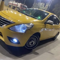 نيسان صني هندي موديل ١٦  سيارة حلو وجهازة رقم بغداد.  تخم تاير. كير وم...