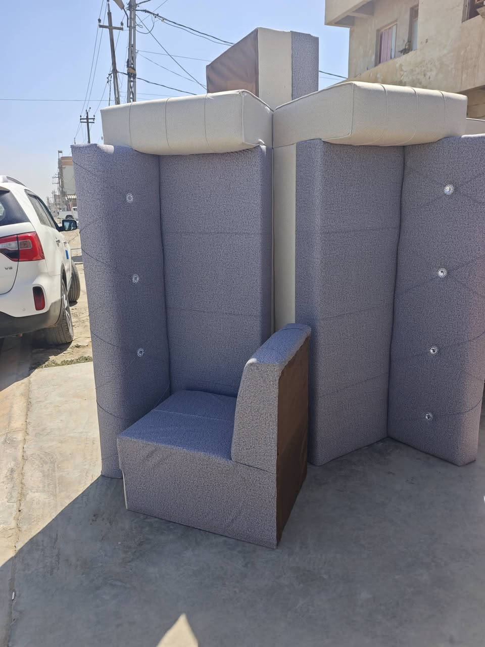 📣 🔹 عروض دواوين 🔹
✨ بمناسبة شهر رمضان المبارك ✨
🛋️ يعلن معرض ومزاد الصفا عن توفر دواوين قنفات راقية وأنيقة
💸 السعر يبدأ من 275 د.ع فقط فصاعدا كل موديل وسعره.
✔️ أجود أنواع الاقمشة
✔️ خامات ممتازة تتحمل الاستخدام
✔️ ألوان وتصاميم متنوعة
📍 يتوفر  توصيل لباب البيت بأجرة
📞 للطلب والاستفسار:
☎️ ___ ***********
📩 واتساب: ___***********
🌙 رمضان كريم وكل عام وأنتم بخير 🌙
