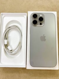 آيفون ١٦ برو ماكس • ٢٥٦ • بطارية ١٠٠%