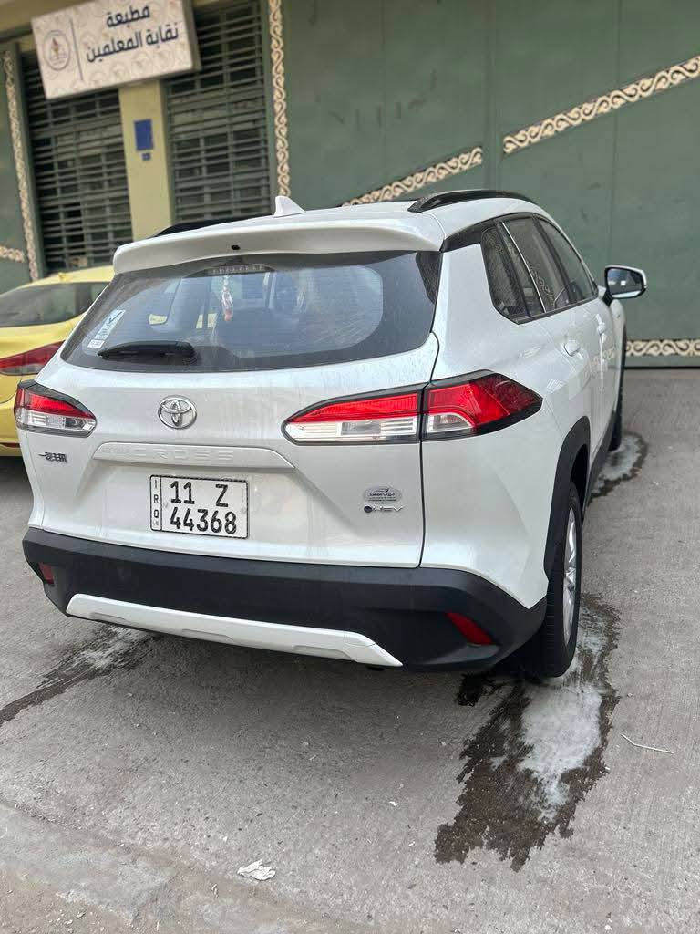 سلام عليكم تويوتا كورلا كروز 
زيرو ماشية شي قليل
المواصفات 👇
فول الفول
مكينة 2000 هايبرد | سلايت فتحة | رادار امامي | تحديد مسار طريق | سياقة ألية | بصمة تشغيل ودخول ذكي | تبريد قطعتين | تحذير علامات مرورية وسرعة المحددة | شاشة مسجل كار بلي | كامرة خلفية بلادية بعدني مشادها | داخل جلد اسود واحمر كرسي كهرباء وصندوك كهرباء  | بلوجكتر زنون بلادي | مطريات بلادي الشراي يتصل ويدلل متواجد واتساب الرقم ***********
