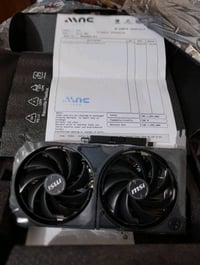 للبيع كرت شاشه (RTX 5070 12GB 2X FAN MSI)  سعره نزل صار مليون فقط (1,0...