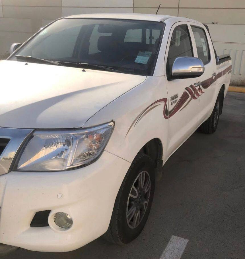 هايلوكس موديل  2013  سعودي  أوتماتيك
= رقم   6000  كربلاء  (( رقم مميز  )) (( رقم مميز )) 
 = تخم أطارات جديد   سنوية جديده  2030
 = سيارة جاهزة    السعر  (  225 $ ) وبية مجال  
 = مكاني  بغداد   بسماية   ***********
