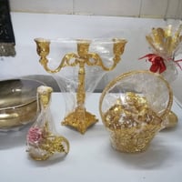 شمعدان ٢ • صينية حلويات ٣ • حديد