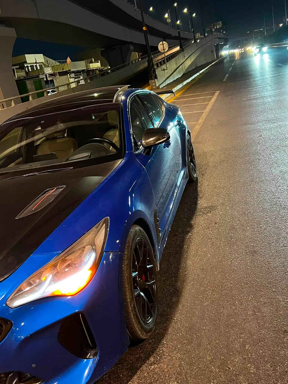 145 مع مجال بسيط
كيا ستنكر 2018 GT2 اعلى فئة 
محرك 6 سلند توين تيربو حجم 3.3 
القوة 370 حصان 
العزم 520 نيوتن 
تسارع من 0 الى 100 3.5 ثانية 
رقم بغداد باسمي 
فول 1/1
بصمة +دخول ذكي 
بانوراما 
صندوق كهرباء 
نقط عمياء 
رادارات امامي +خلفي 
مري شفط 
كشنات حضن +منفصل 
مرايات تعتيم ذاتي 
لايتات امامية اوتو متحرك مع الستيرن 
بك لايت LED لايتات الداخلية LED 
شفتات ستيرن + داتا شو 
انارة ترحيب اثناء فتح الابواب ومري قلاب 
هاند بريك بصمة 
قيادة ذاتية مع توقف ذكي تنبيه خروج مسار 
‏Bermpo نضام بريك 6 بستم 
تغير صوت الاكزوز مت شاشة السيارة (منخفض اوً وسط وعالي ) 
خزن كشنات ميموري الكراسي الامامية كهرباء وتدفئة +تبريد 
تبريد قطعتين 
خمس انضمة قيادة السيارة 
سمارت او ايكو ونورمال وسبورت او حلبة 
السيارة عليهة
شوت kn 
دبل عطاس kn 
اويل كاج كان 
وعليهة سقف روز رايز تحكم بل ريمونت 
السيارة خير من الله مناقصهة شي وترايك للبصرة 
السيارة بيهة جاملغ السايق مبدل ومصبوغ نفسة وباب السايق والوراهة من جوة اصبعين معجون مو الباب من جوة فقط من يم الدوسة الاستفسار ***********
