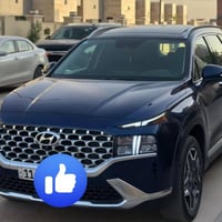 السياره لون ازرق  للبيع هيونداي سنتافي فول 1/1   2022 لون نيلي  موديل ...