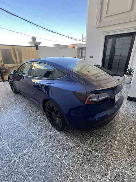 تسلا مودل ٣ ٢٠٢٣ بيرفورمانس 
TESLA MODEL 3  2023 
اعلى موصفات بتسلا.  

رقم بغداد ماشيه ٢٨الف 
مع شاحن اصلي 
السيارة فول مواصفات 
حادث بسيط ربع جاملغ خلفي ونصف جاملغ امي بسيط جدا" وصور موجوده 
ويه سياره كارت تشغيل عدد ٢ وفلاش تسلا اصلي 
حالة السيارة / جديده شركه وكامله من كلشي حتى كماليات
السعر ١٩٢ بيها مجال 

للاستفسار
***********
