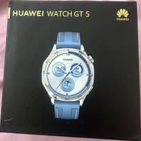 Huawei Watch GT 5 جديده غير مستخدمه فقط مفتوح الكيس الشفاف هدية واريد ...