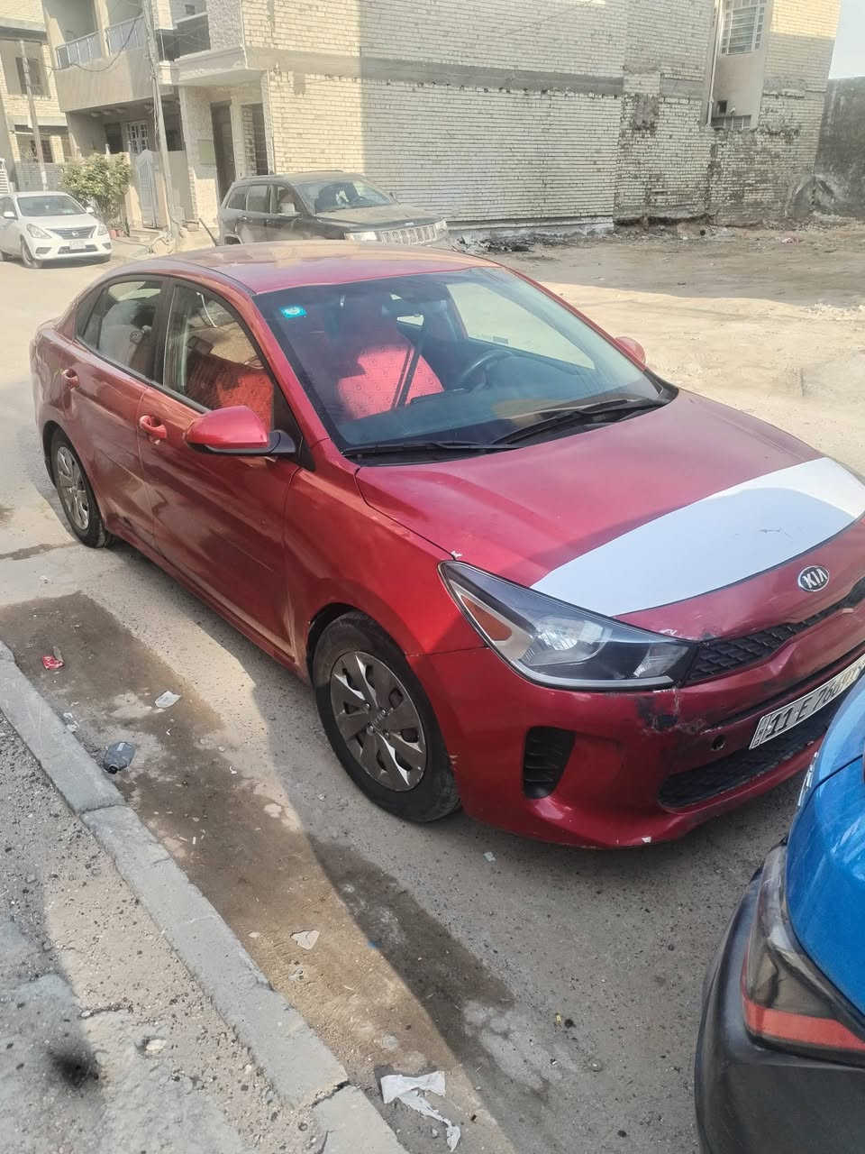 السلام عليكم للبيع ريو مديل ١٩ وارد امريكي رقم جديد هزة جديدة حادث جاملغ اليمين مكان السيارة حي القاهرة السعر ٩٨ الشراي يتصل ***********
