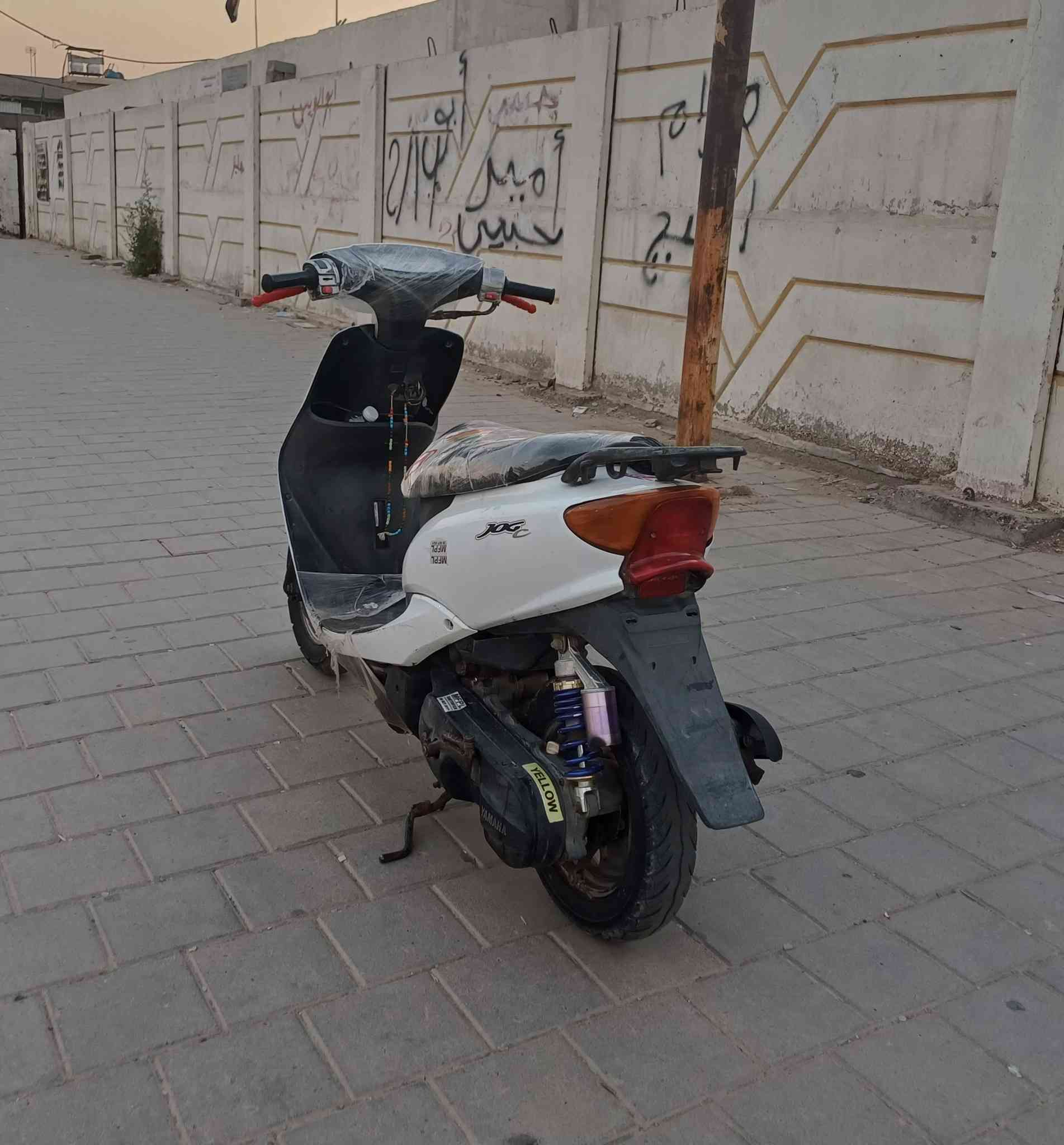 سلام عليكم للبيع دراجه عصفوريه ياماها سلف وهندر شلعه معدل ع فحص السعر 260 قفل قفل بدون عمله السكن حي البنوك ماكو خاص رقم ***********
