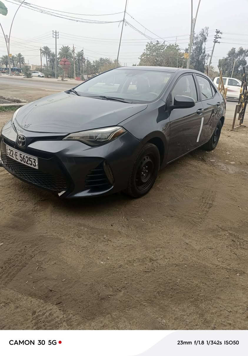 السلام عليكم
كورلا موديل 18  رقم أربيل بسمي وارد امريكي ضرر بس البنيد بدون دواخل شرط و بدون ايرباك شرط سنوية لل ٢٠٣١ حجر و رادار موجود والسيارة جاهزة بدون أي نقص و گير و مكينة مكفولات و تخم تاير جديد
السعر ١٣٥ 
العنوان ديالى  
***********
