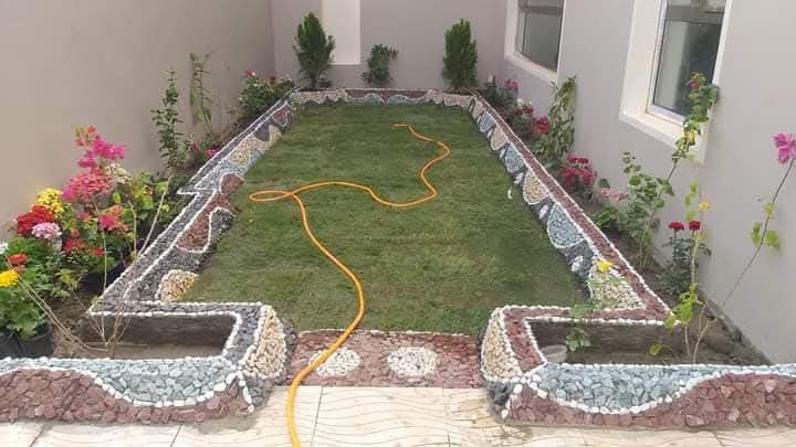 هندسة حداق وديكورات وشلالات ونفورات ***********
