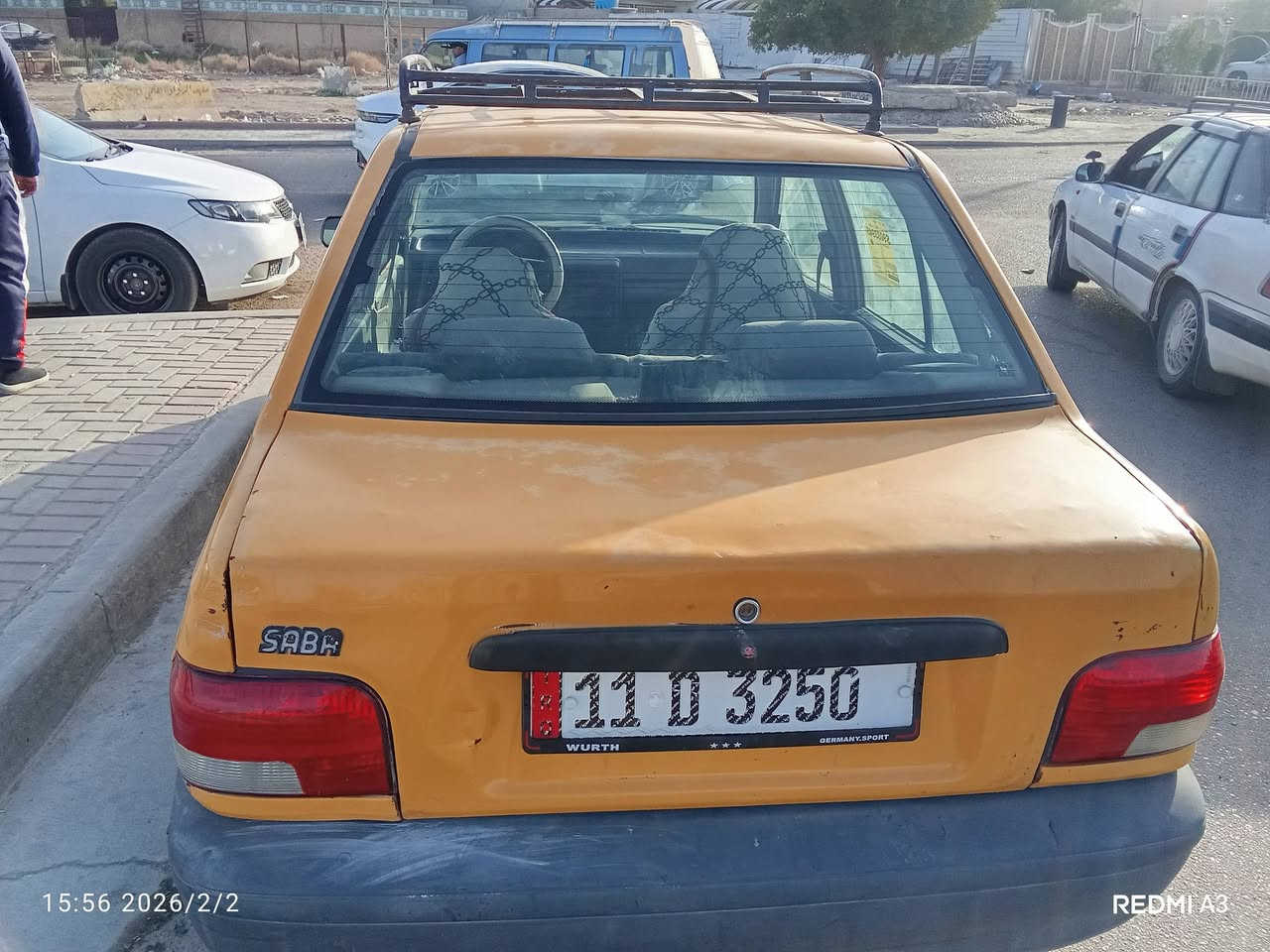 سايبا للبيع 2011  
سنوية 2030 مكينة مجفتة 
الكير نظيف بس النمرة 4 يفلت شواصي نظيفة 
السيارة على وضعها ابيعها تحويل ثاني يوم تستلم غرامات مصفرة 
المكان بغداد  حسينية علي ولي الله
السعر 24 ورقة وبيها مجال
للاستفسار ***********
