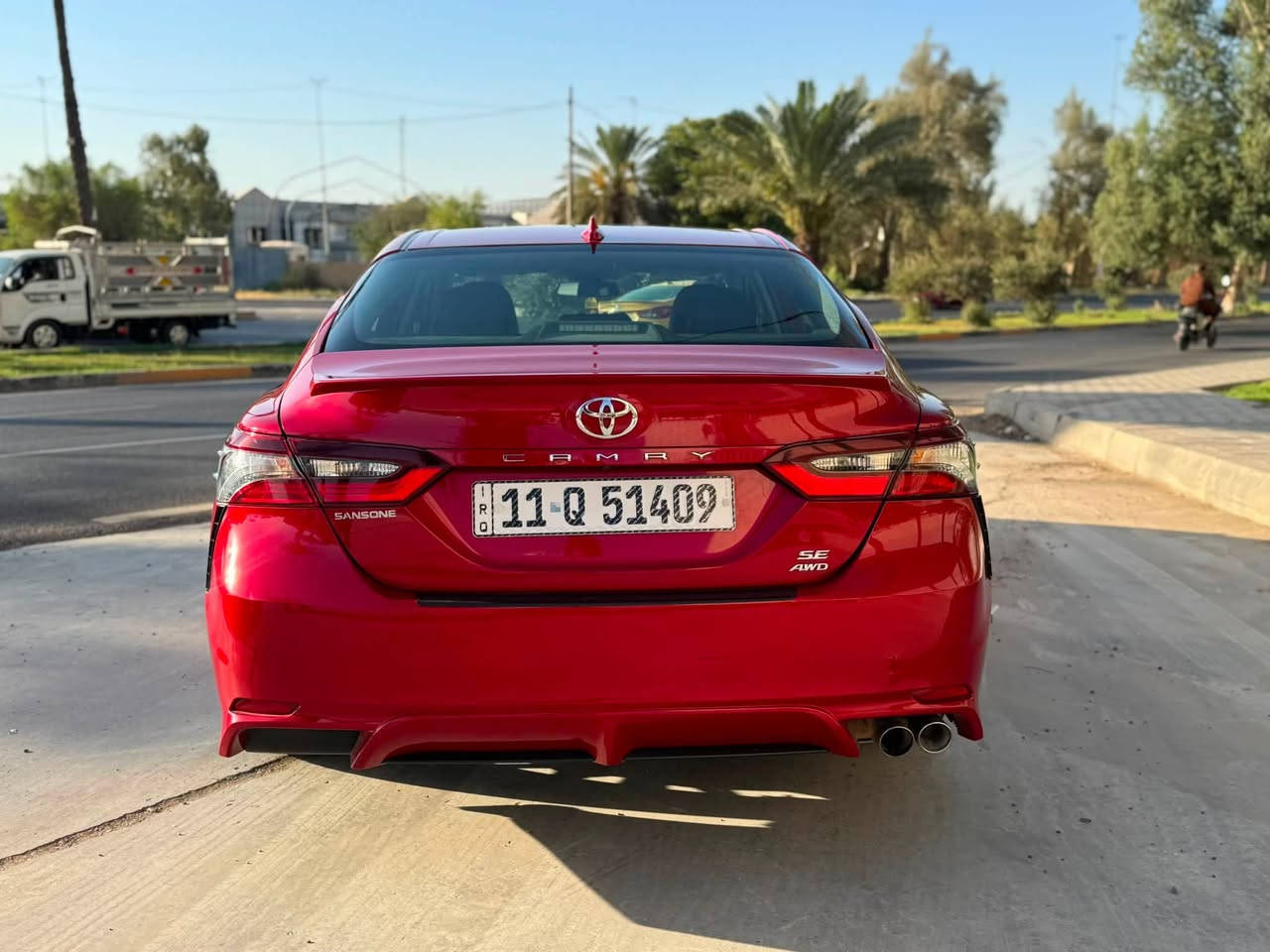 🚘 تويوتا كامري 2024 امريكي SE🚘

✨ المواصفات والتفاصيل:

موديل 2024

امريكي حادثها بنيد بدون دواخل

محرك 2.5 لتر 4 سلندر

ناقل حركة أوتوماتيك

نظام تشغيل بصمة

دخول وتشغيل ذكي

شاشة وسطية

كاميرا خلفية

حساسات

مثبت سرعة

تحكم بالمقود

أنظمة أمان ومساعدة للسائق

مقاعد جلد

تكييف أوتوماتيك

جنوط ألمنيوم

لون احمر

رقم بغداد باسمي تحويل ثاني يوم 

السعر 195 ورقة

📞 للاستفسار والتواصل:

***********
