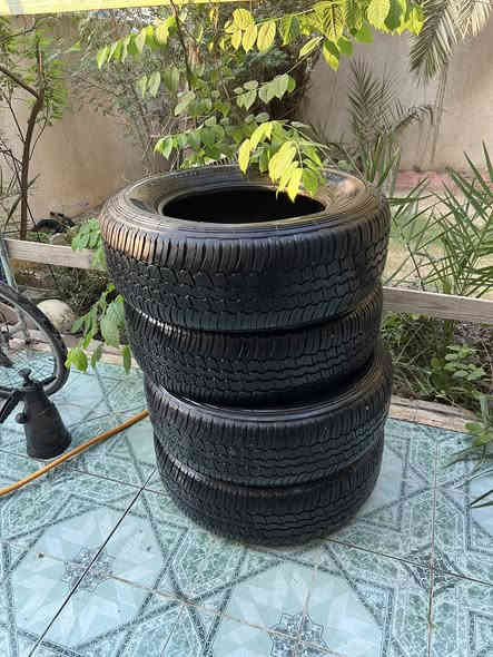 دنلوب ياباني نظيف جدا نظافته ٩٠٪
الحجم ١٨_٢٦٥.٦٥
السعر ١٥٠

ميسان 
***********
