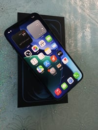 ايفون 12 برو ماكس • ذاكرة 128 • بصمة ما تشتغل