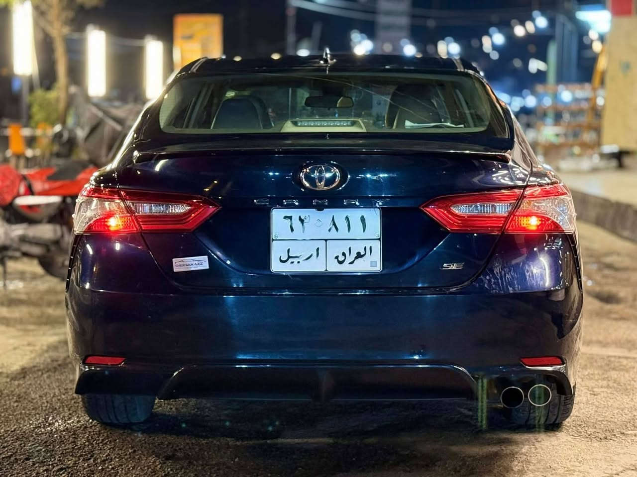 تويوتا كامري SE (2019)🖤🔥
🚗 وارد أمريكي🇺🇸

🚪 حادث أمريكا باب وجاملغ جهة السائق (مصبوغات)
🎨 حالياً جارَد الصبغ مالتهن
🔧 بالعراق انطخت وتم تبديل بابين عكس جهة السائق
🛠️ صبغ جزء من الجاملغ الخلفي (الهلال فقط)
🎨 مرشوش نصه
📏 ماشية 65 ألف ميل
صور الحادث مذكوره + رقم الشاصي ايضا مذكور 

📮 السـعـر ✅ لايك و تعليق يصلك ع الماسنجر 📩

مكان تواجد السيارة: بغداد – الكاظمية
رقم صاحب السيارة: ***********
الصفحة مكلف بالنشر
