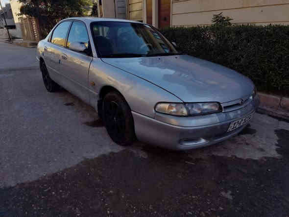 مازدا (فاصوليا ) موديل ٩٢ 
محرك ٤ سلندر كير أوتوماتيك 
مرايات كهرب / شاشة / تدفئة و تبريد 
بدون صبغ 
السعر ٥٧ ورقة و بيها مجال بسيط 
التواصل : ***********
