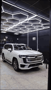 تم تغليف لاند كروز 2025 بأفلام الحماية الامريكية  بغداد _ شارع الربيع ...