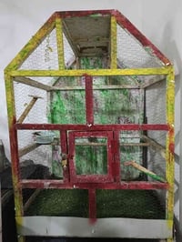 قفص كناري ارتفاع 105 عرضه 77نزال ٦٠  رقم راعيه واتساب 07865181117