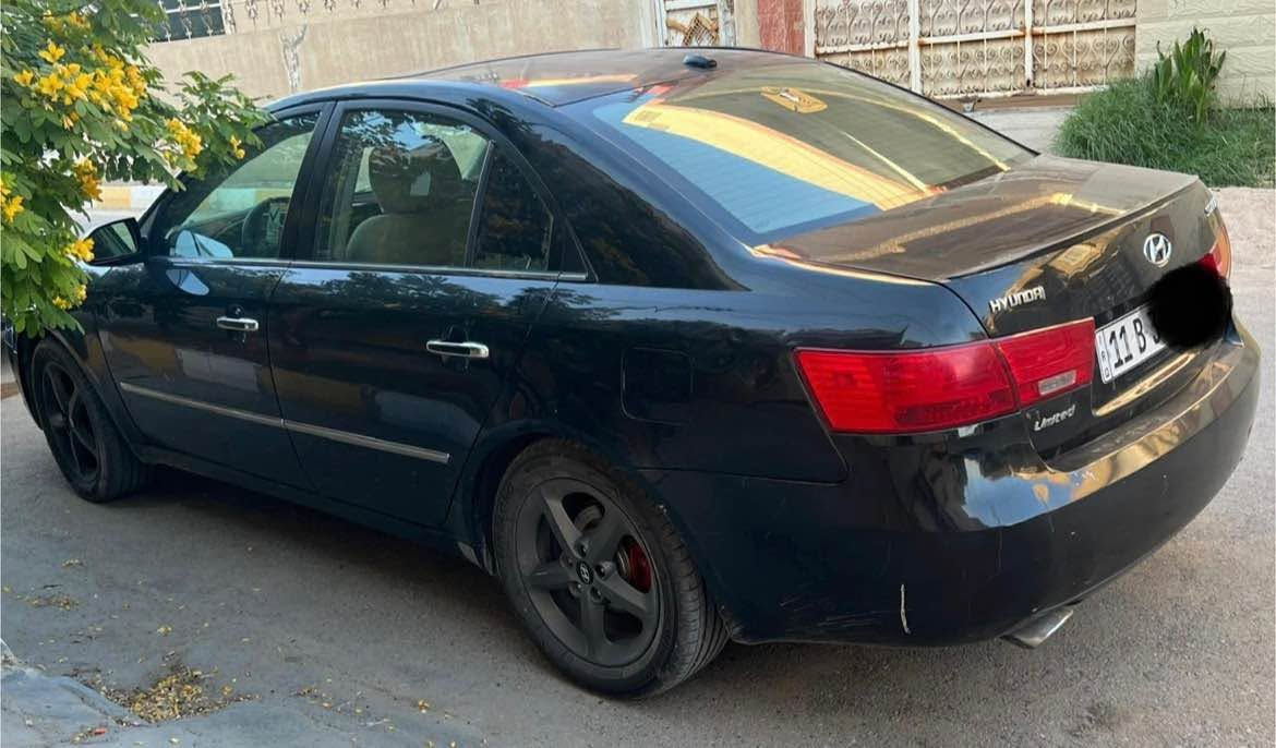 سوناتا 2008 محدثه 10 محرك 6 سلندر فتحه شاشه بيها صبغ بنيد وچاملغ بدون معجون وتكحيل بسيط محرك جديد كير تبريد حداديه امامي خلفي تايرات ويل كب 17 جدد رقم بغداد دولي وبإسمي والسعر 92 وبيها مجال مكانها ناصريه *********** ناصرية, ذي قار
