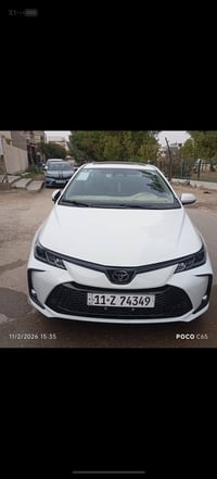 كورلا موديل ٢٥ماشيه ٢٠٠٠مكفوله من الظربه والصبغ رقم بغدادباسمي العنوان...