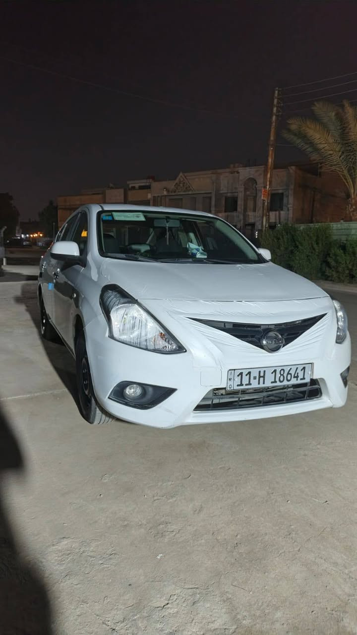 نيسان صني
السلام عليك 
نيسان صني 
موديل 2019
كير مكينة تبريد كفالة
حساسات خلفية
كامرة خلفية
دواخل فول نضافة 
السيارة مابيها اي نقوصات
تشغل وتتوكل على اللـه
والسونار واضح كدامكم
السعر 110 وبيها مجال للشراي
العنوان بغداد البياع حي العلام 
***********
