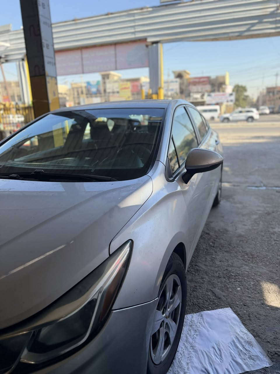 كروز 2018 
السيارة خير من الله 
وارد امريكي حادثها بس جاملغ 
رايدها ب100$ 
واي ستفسار خاص 
***********
