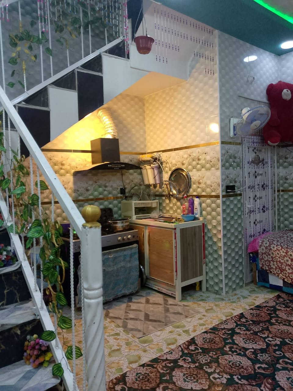 5.🏠بيت للبيع50متر 5في 10ب النداء طابقين قرب شارع دعبل بيت جناي بناء جديد على ساحة .
🔵الاساس صب والسقفين صب  كاشي وسيراميك وسقوف ثانوية. 

🟤يحتوي الطابق الاول ع غرفة وصالة ومطبخ وصحيات والطابق الثاني غرفة وصالة وصحيات. 

للأستفسار ع هذا الرقم *********** واتساب.
