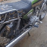 دراجة ايراني • محرك جديد • تعمير كامل