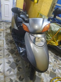 دراجه سبيسي • رمبه جديده • لون رصاصي