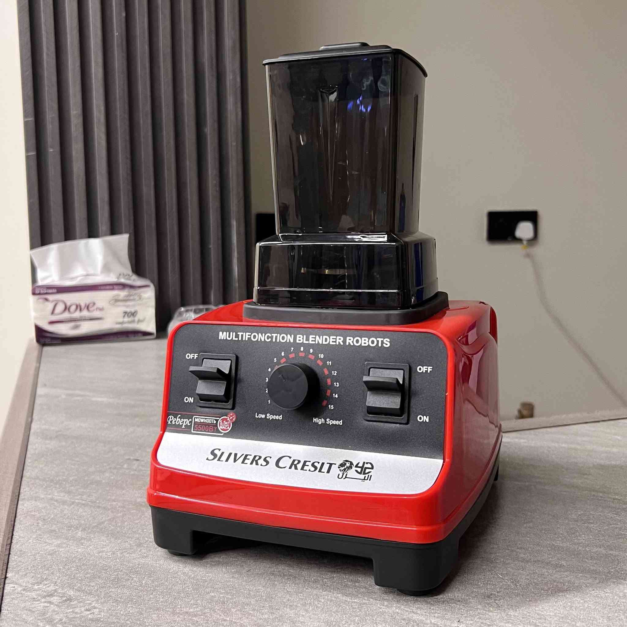 ⚡🥤 خلاط Slivers Creslt SC-1589… قوّة تعتمد عليها!

محرك قوي 5500 واط وسرعة عالية 32000 دورة/الدقيقة لخلط وطحن سريع وناعم 💪

شفرات ستانلس ستيل قوية مع تحكم بالسرعة لنتائج مثالية كل مرة 🔪🎛️

جرة كبيرة 2.5 لتر تكفي كل احتياجك، مع نظام حماية ذكي لأمان أكثر 🔒

اختيارك العملي لكل يوم 🍹

السعر :25الف دينار بس
🚛توصيل: 3 داخل بغداد 5 محافظات


**إذا كنت صاحب هذا الإعلان وتريد حذفه لأي سبب، رجاءا أرسل رسالة إلى الدعم الفني**