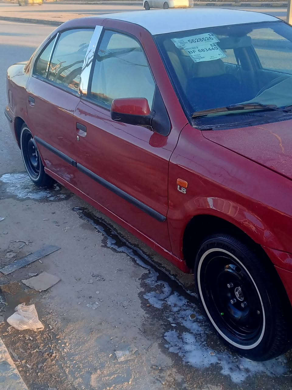 السلام عليكم
سمند2012 رقم قادسيه  مصبوغه حزام اثر جرد مابيها ضرر 
معمره حداديه جاهزه تخم تأثير جديد السعر 40 وبيها مجال بسيط    مكاني نجف ***********
