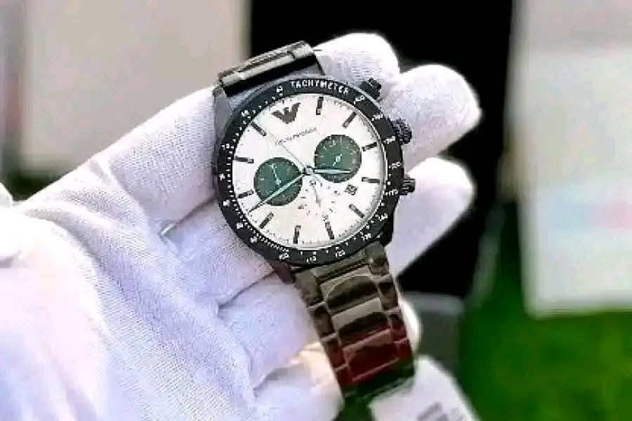 #مزاااااااااااد 

فتح باب الساعه 75$ دولار 
واقل رفعه 5$ دولار  وبالتوفيق 🤍

والسوم بالدولار 
لطفا ارسال الرقم والعنوان الكامل عالخاص حتى تكون معتمد قبل السوم 

والتوفيق للجميع
ينتهي المزاد غدا الثانيه عشرا ليلا

EMPORIO ARMANI
  

امبريو ارمني المميزه

كامله المرفقات 
الساعه ستانلس ستيل بالكامل
فولاذ مقاوم للصدأ
كرونغراف 
البدن باللون الرمادي
اميال وارقام لامنوس مضيء 
المينه مميزه 
الاميال بلون تحفه
نافذه للتاريخ
سنتر ثواني منفصل ستوب ووج
نظام 24
شهري
الزجاج معدني قوي جدا 
القطر 43mm
مقاومه للماء 100m
البوك بتر فلاي

من الساعات القويه والعمليه

كامله المرفقات 

توصيل متوفر لجميع محافظات العراق.


**إذا كنت صاحب هذا الإعلان وتريد حذفه لأي سبب، رجاءا أرسل رسالة إلى الدعم الفني**