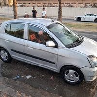 كيا بيكانتو خليجيه موديل 2007 للبيع محرك 1400 دوش سيارة نقصها بس صبغ ب...