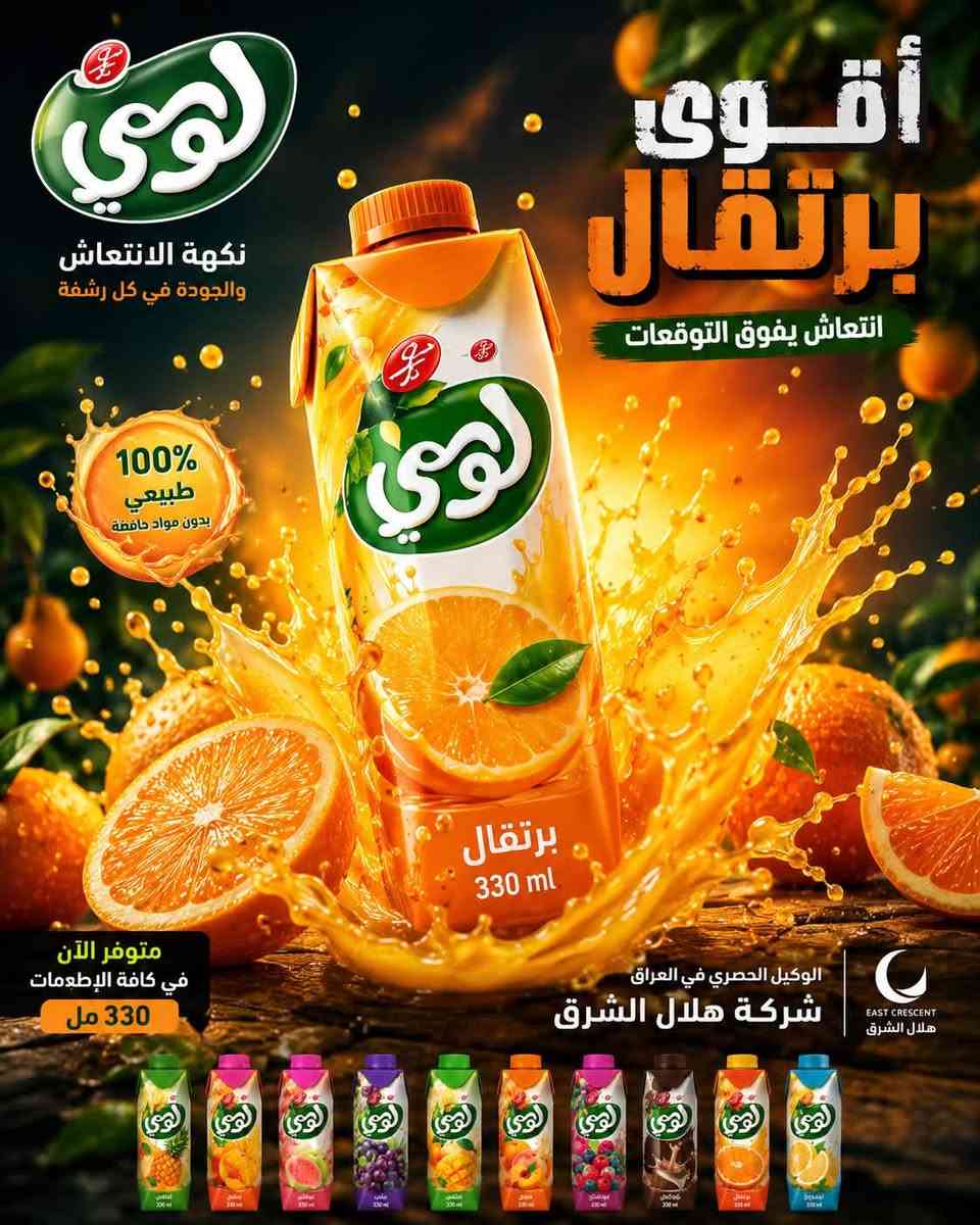 يتوفر لدينا وبشكل حصري عصير لوسي الغني عن التعريف بجميع اطعامه وايضاً مع المعكرونه والسباكتي ( الوفرة ) السعودي

مندوب كاش فان 
  

جمله + اسواق

             ( الكرخ ) 

موجود في المناطق ادناه 

(   اليوسفيه - الطيفيه - المحموديه - الرشيد - هور رجب - ذراع دجله - سبع البور - التاجي  )

للتواصل مراسلة الصفحه 

. 

واتساب ***********

.

الاتصال ***********
