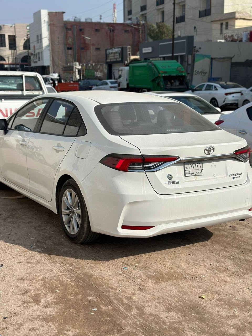 السلام عليكم 
كورلا 2025 السيارة ماشية 2000 اقصاط بصرة السيارة زيرو للاستفسار ***********
السيارة فوول السعر 146$ وبيها مجال
