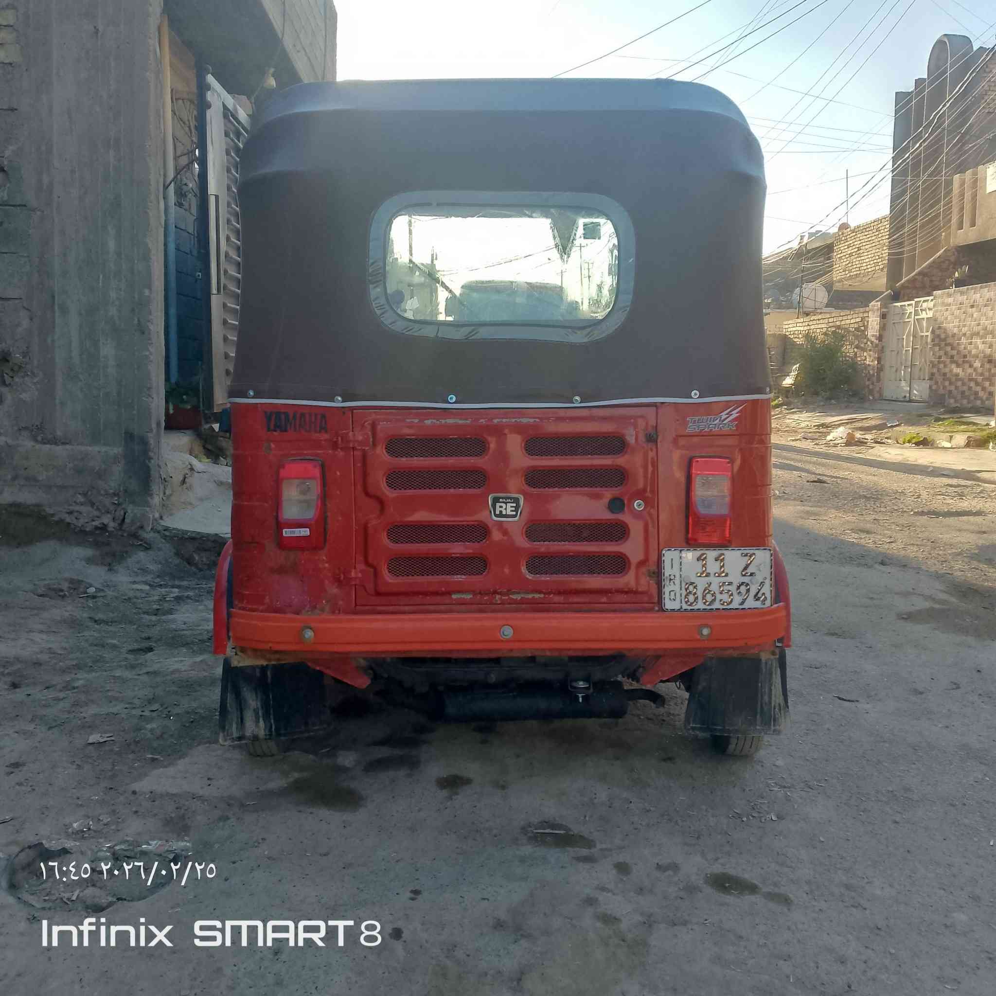 سلام عليكم تكتك بجاج مديل 18شهر12رقم وسنوية نكلزي 
تكتك مكينة مكفولة من تنقيص وتبخير سعر4700مكان 
بغداد لامين ثانيه ***********
