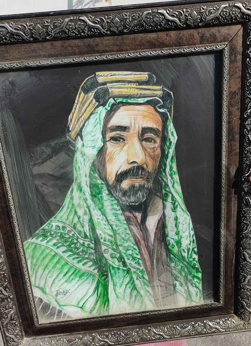 صور رسم قديم لملوك وزعماء العراق للبيع ***********
