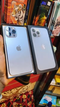 آيفون 13بروماكس واحد تيرا وتربروف الجهاز ممفتوح نهائياوتربرف مكفول نظا...