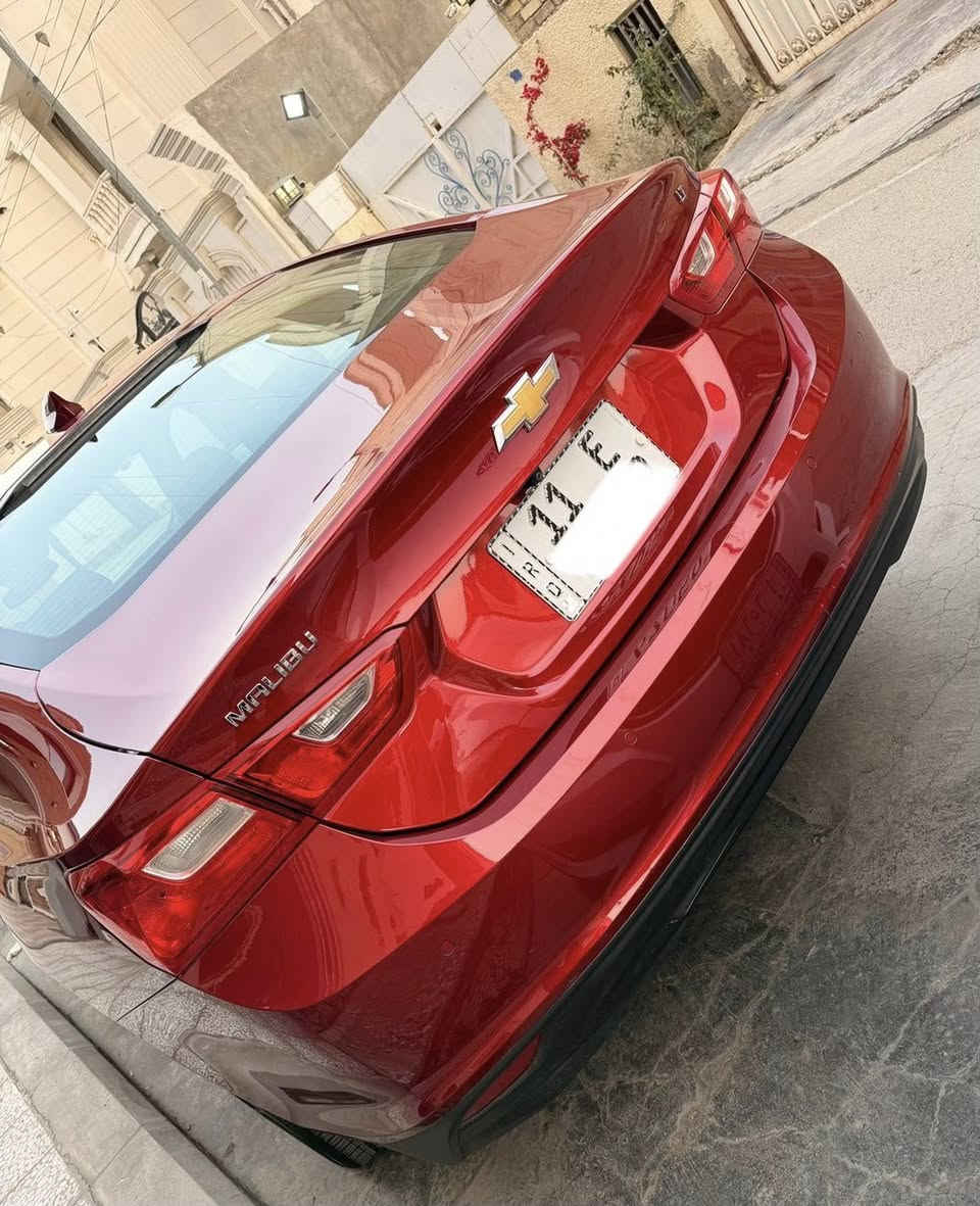 السلام عليكم للبيع فقط 
ماليبو 2024 LT نص فول رقم بغداد بسمي 
جديدا جداً تصليح درجة اولى صبغ 3 قطع 
ماشية 31 الف  صوره الحادث بالمنشور 
سعره 140$ مكانه بغداد زيونه 
***********
