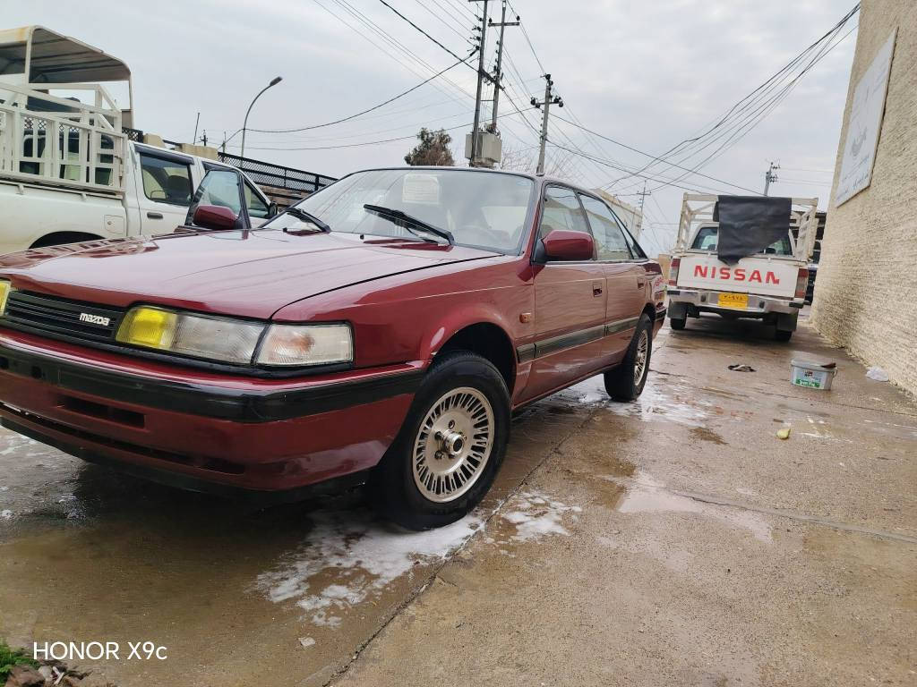 سەرەتا بە ناوی خوای گەرە 
مازدا ٦٢٦
رەقەم (سلێمانی)

سەنەوی ٢٠٢٨نوێە
8بەخ 
مۆدیل 1990
٤ جام کارەبا 
ئاوێنە کارەبا 
ویل کەپ 
بێ دەعم و لیدراویە 
کامل جەلاتینە لەسەر ساخی  
گێڕ و مەکینە و تەقەو ڕەقەی بەشەرت 
کارەبای و هەموو گیانی ئیش ئەکات 
هیچ نوقسانیەکی نیە و زۆر جایزە  ماڵی دۆستە 
ژمارەی خاوەن: *********** كويسينجاك, أربيل
