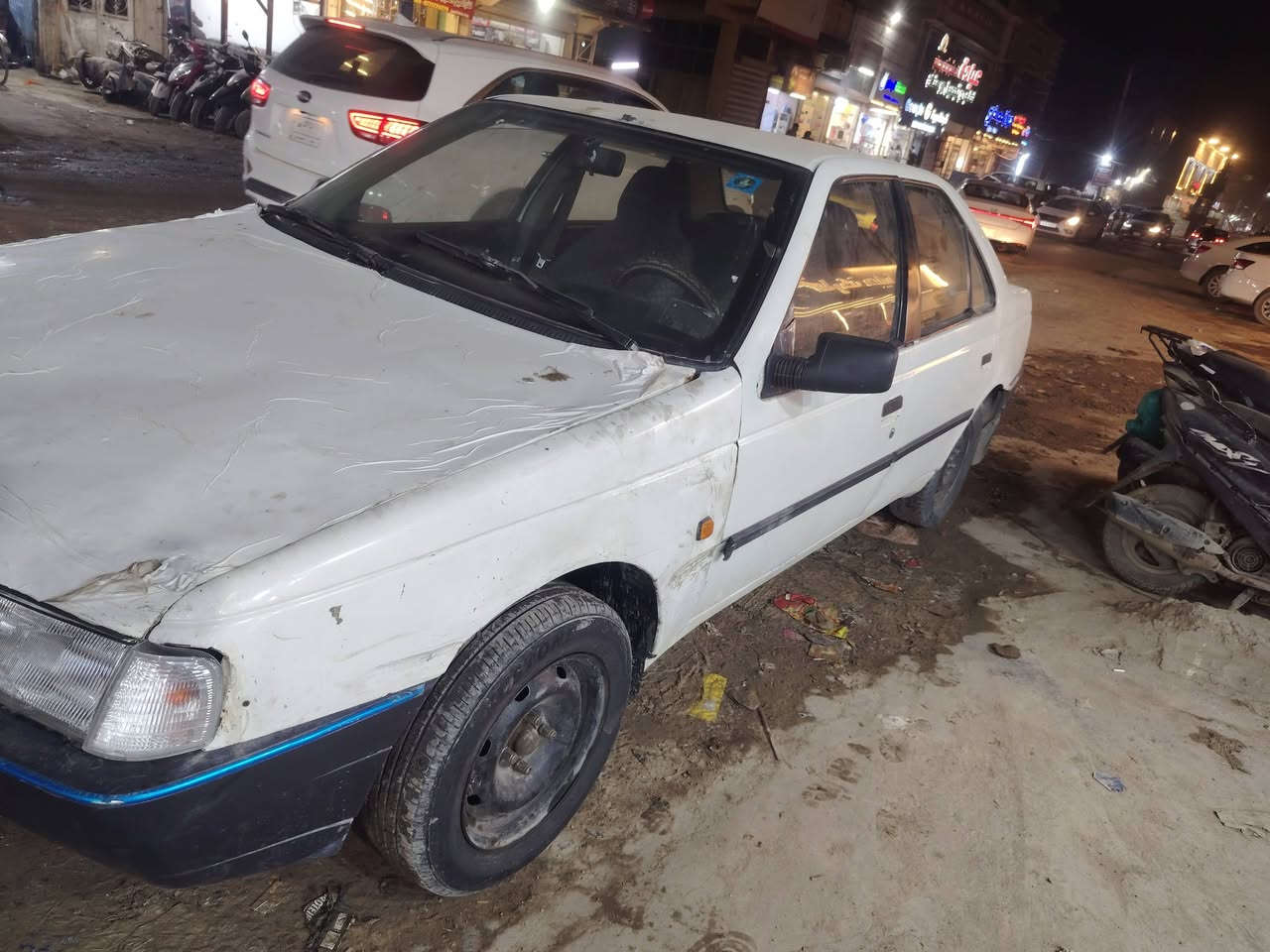 بيجو روا للبيع مكينة وكير مكفولات صدر جديد تخم تاير جديد *********** ٢٨
