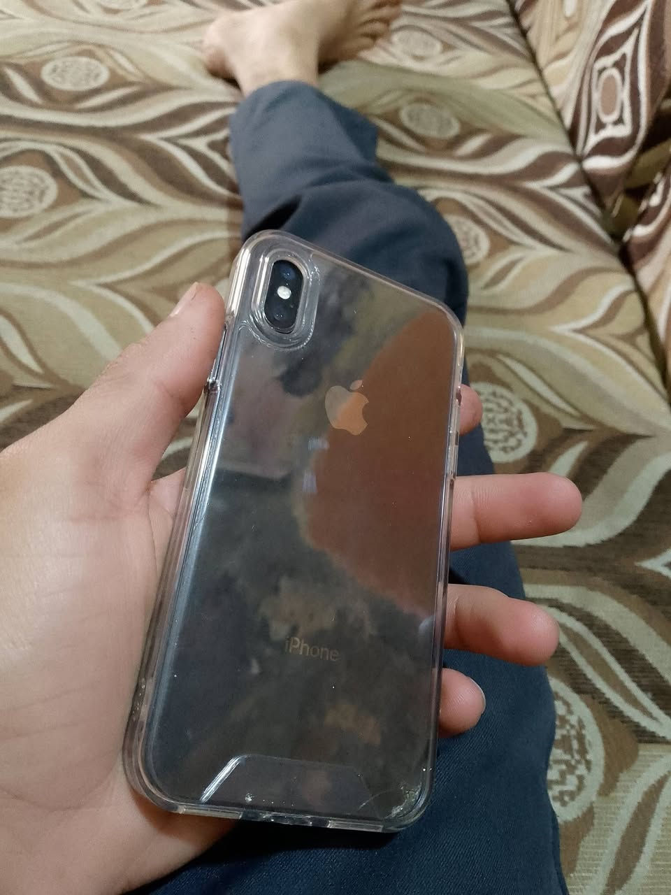 سلام عليكم ايفون اكس كلش نضيف ذاكره 256,مبدل بطاريه اصليه فيس ايدي واگف جهاز كلش حلو سعر 170 وبيه قليل مجال واتساب ***********
