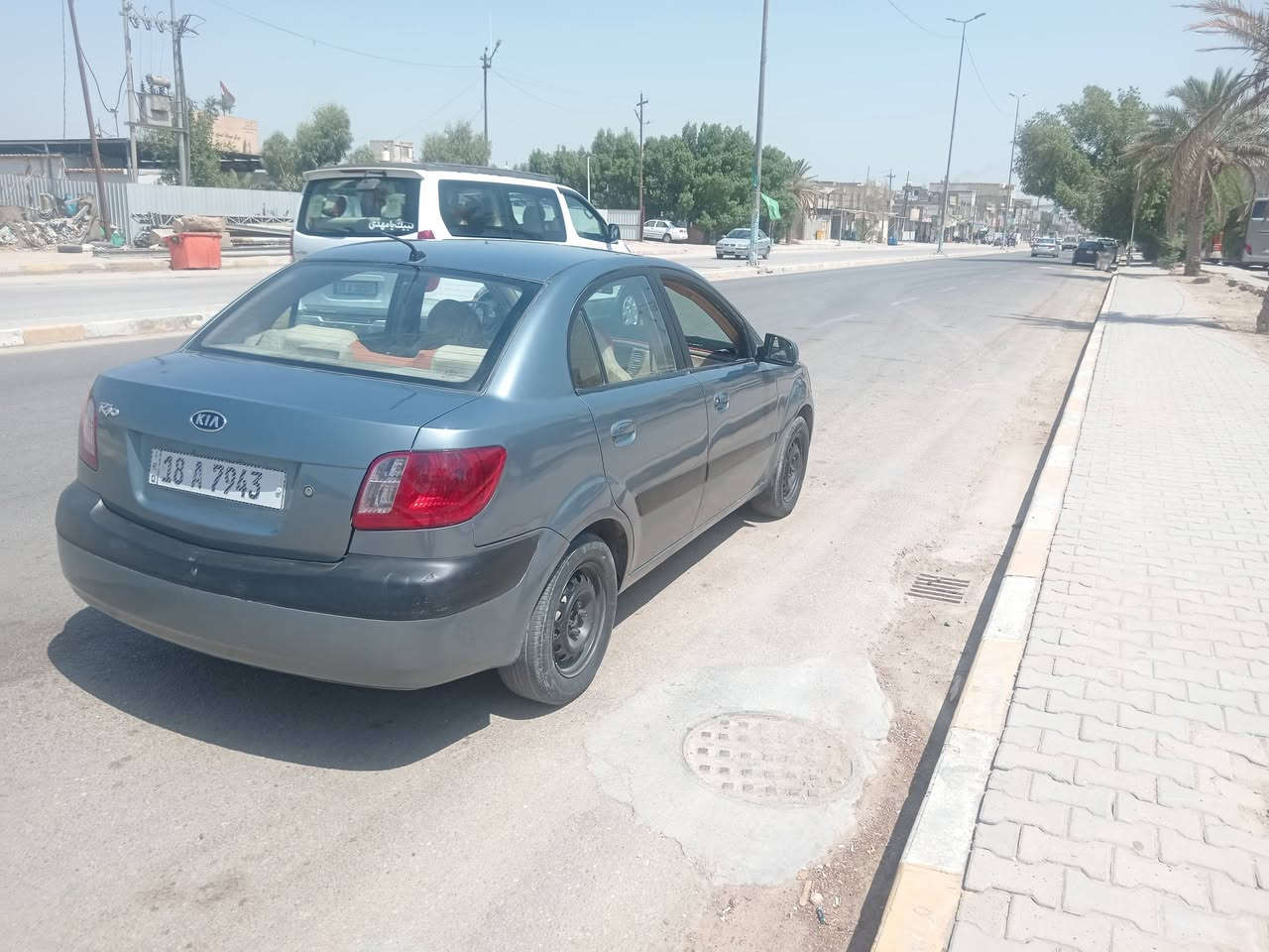 كيا ريو موديل 2006 رقم بابل سنويتها 2026 الشهر الثامن النفاذ مكفوله من الضربه مصبوغه جماليه اثر جراد مكانها نجف السعر 68 وبيها مجال الاتصال على هذا الرقم***********
