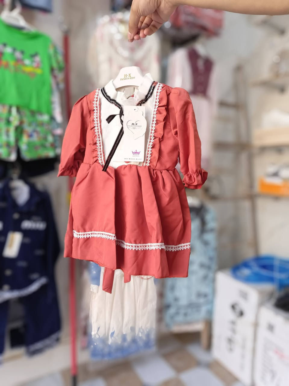 ✅🔥 فستان 👗 بناتي طفلة قطعتين 🔥✅

⚡ السعر 10,000 ألف ⚡

🚚 توجد خدمة توصيل لجميع المحافظات 

🌠🚀  حصرياً لدى آزاد ستور 🚀🌠 

للحجز والاستفسار راسلنا على الواتساب 👇 
***********

📍العنوان الناصرية حي أور شارع السبيس
