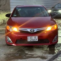 كامري موديل 2012  حادثها جاملغ امامي فقط  مواصفات  شاشه  كأمره  تحكم س...